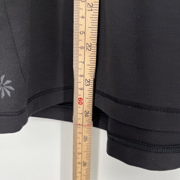 Athleta Womens Mesh Chi Tank Top Size XS Black Athletic Basic Workout Gym Wear - Picture 12 of 14